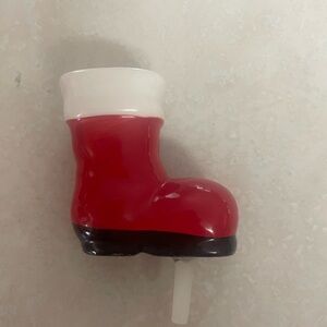 Nora Fleming Santa boot charm